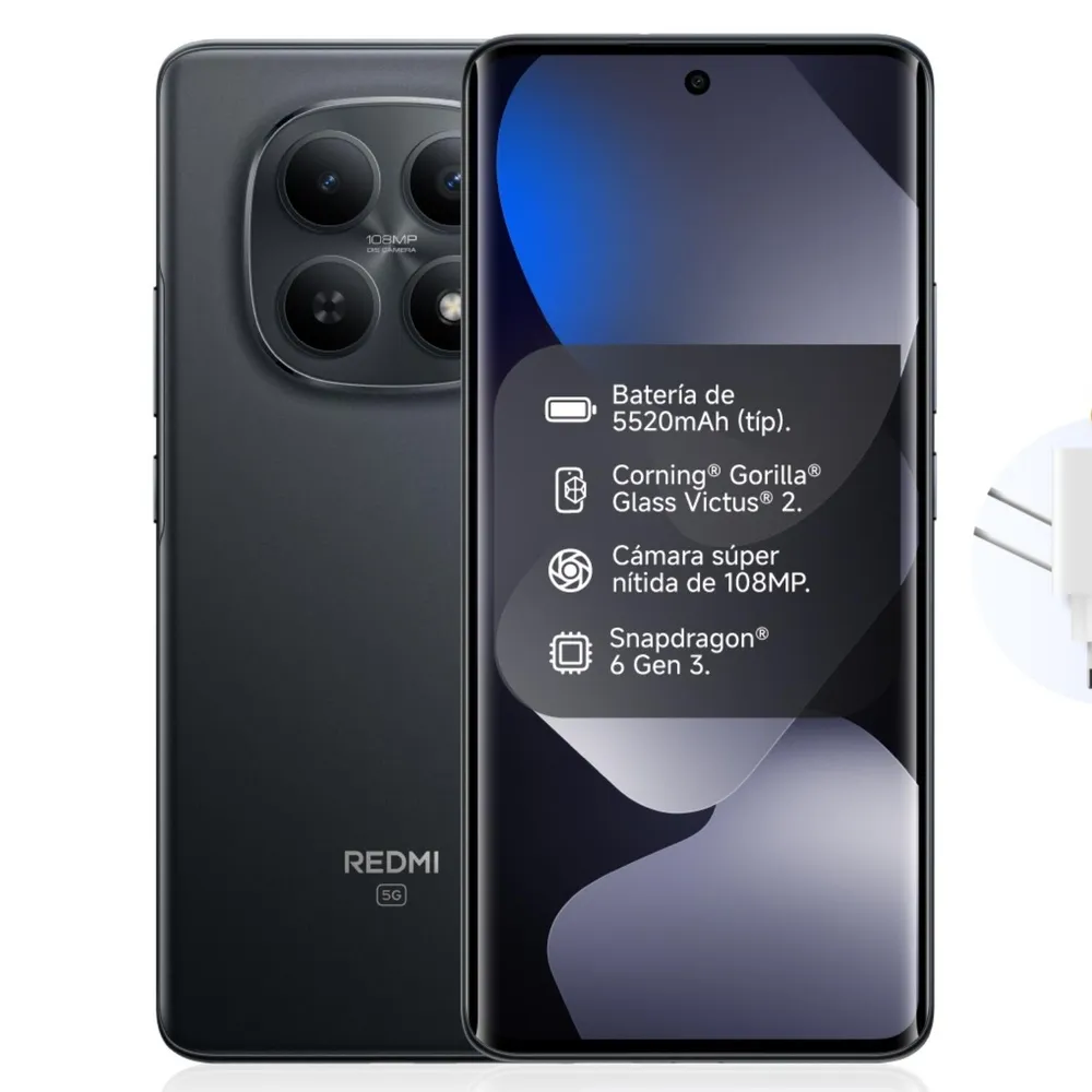 Xiaomi Redmi Note 15 5G 256GB 8GB Negro, foto 2