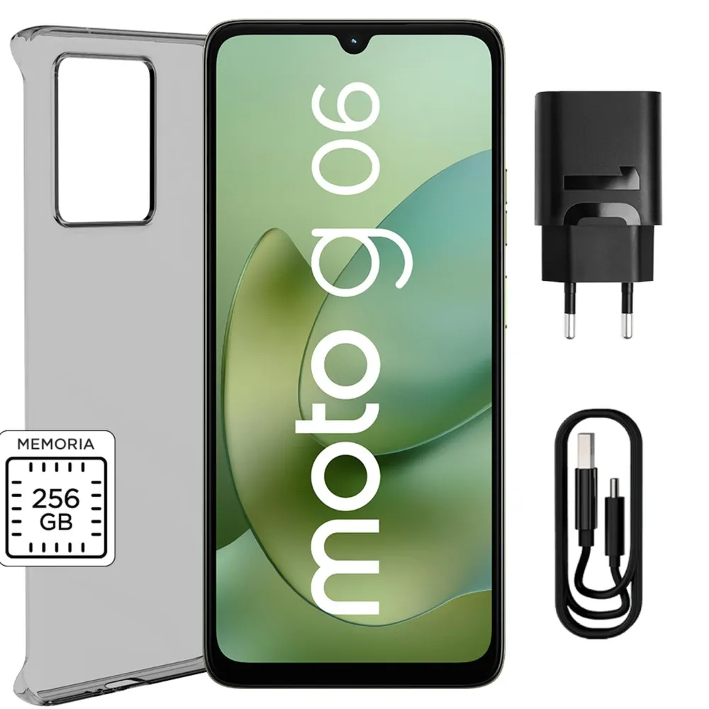 Celular G06 4+256GB - Verde, foto 2