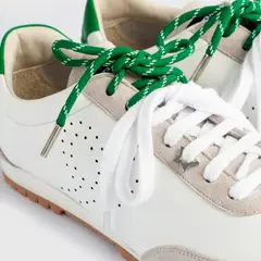 AURORA ALFONSO - Zapatilla Urbana Mujer Cuero Blanco