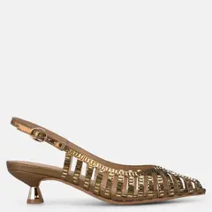 ALMA EN PENA - Zapato Formal Mujer Dorado