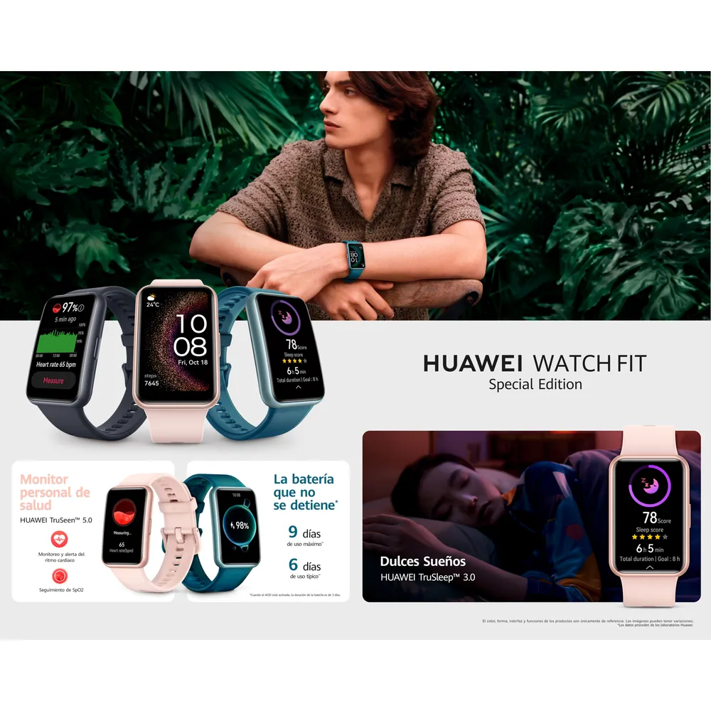 Huawei Watch Fit SE Negro Estelar, foto 5