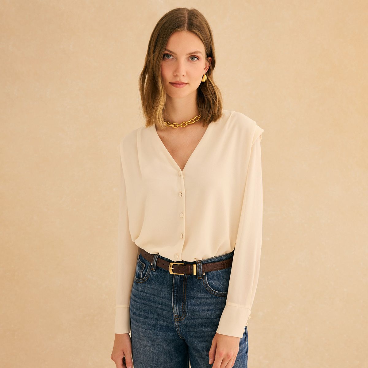 BIMANI - Blusa Dennis Mujer Bimani