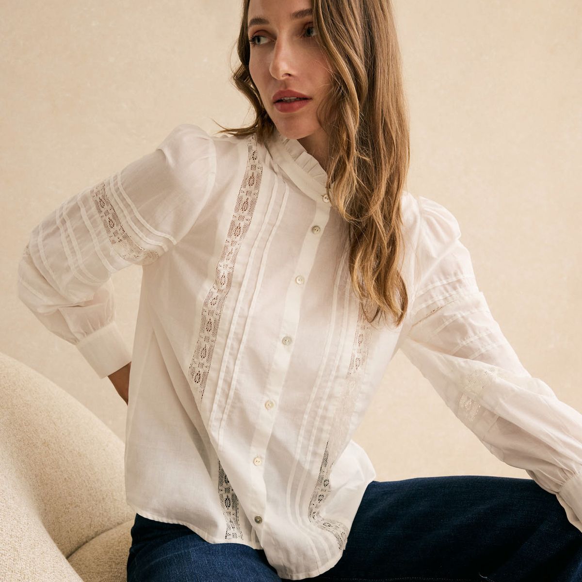 BIMANI - Blusa Duomo 100% Algodón Mujer Bimani