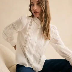 BIMANI - Blusa Duomo 100% Algodón Mujer