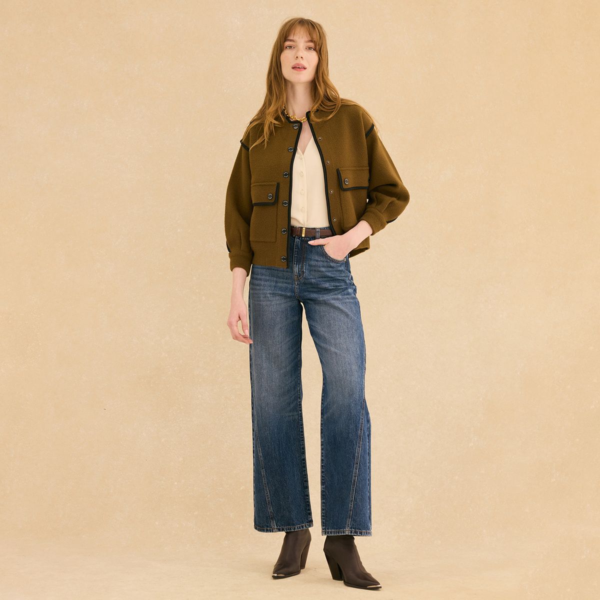 BIMANI - Jeans Veil 100% Algodón Mujer Bimani