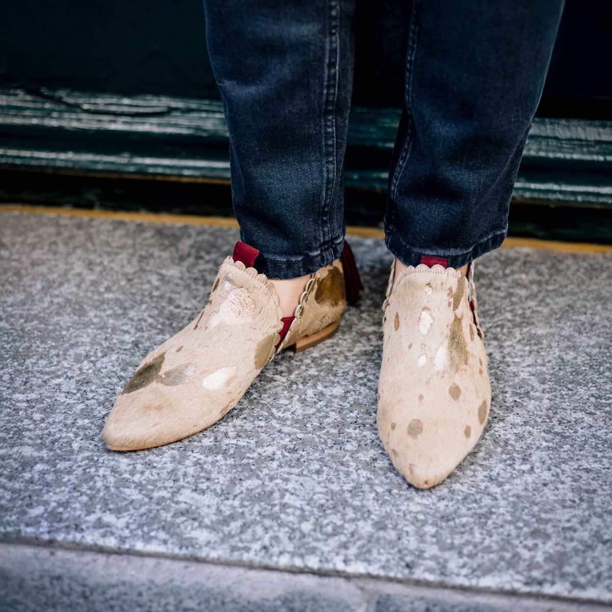 DE FLORES Y FLOREROS - Botín Gibera Pony Cuero