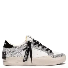 CRIME LONDON - Zapatilla Urbana Mujer Cuero Gris