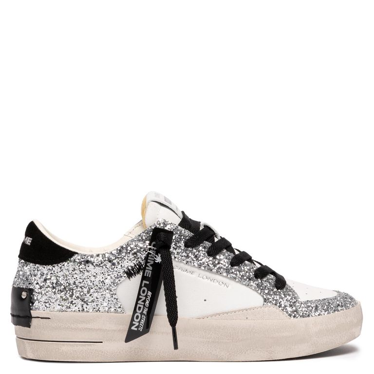 Zapatilla Urbana Mujer Cuero Gris