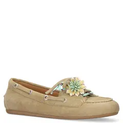 BIBI LOU - Mocasín Mujer Cuero Beige