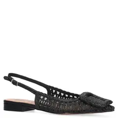 BIBI LOU - Zapato Casual Trenzado Mujer Negro