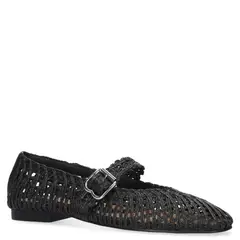 BIBI LOU - Zapato Casual Trenzado Mujer Negro