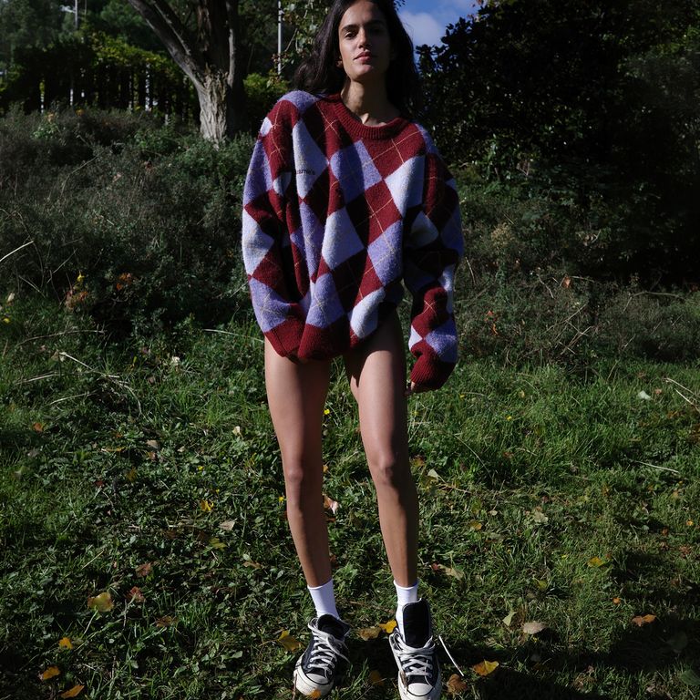 Sweater Jacquard Mujer
