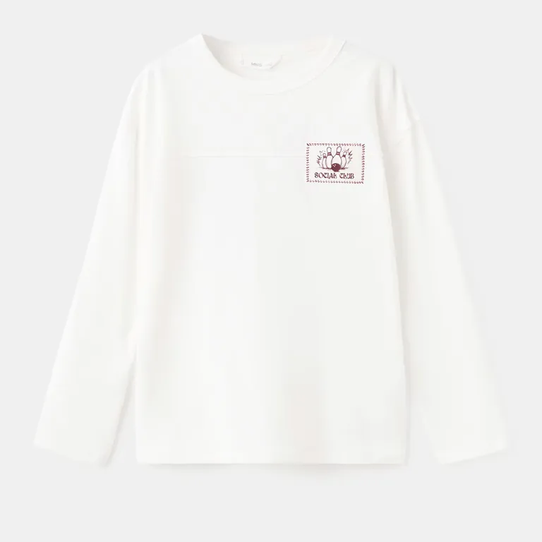 Polera Estampada Algodón Niño