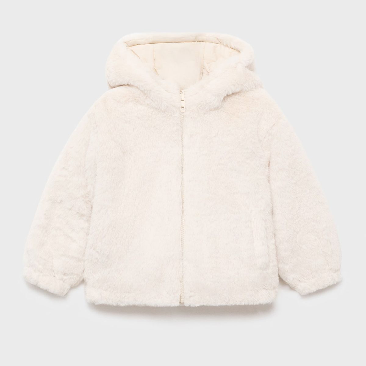 MANGO KIDS - Abrigo Reversible Pelo Bebé Niña Mango Kids