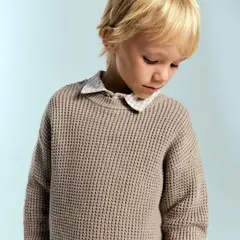 MANGO KIDS - Sweater Punto Algodón Bebé Niño