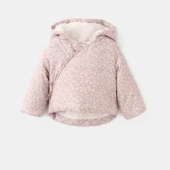 MANGO KIDS - Parka Floral Borreguito Unisex Bebé