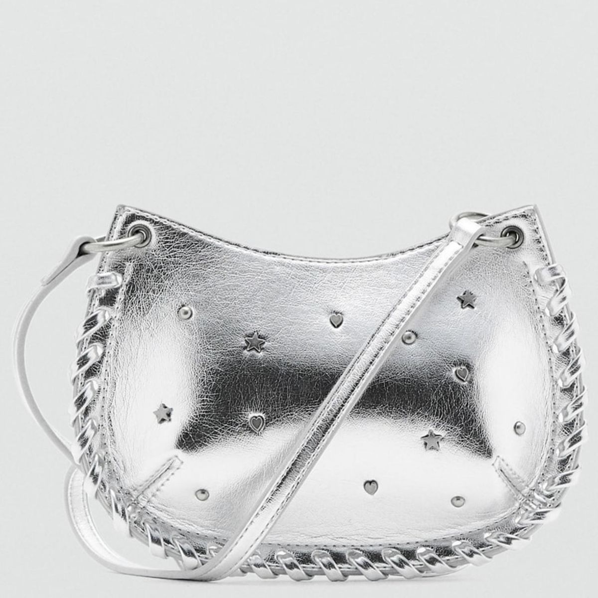 MANGO KIDS - Mini Bolso Tachas Estrellas Niña Mango Kids