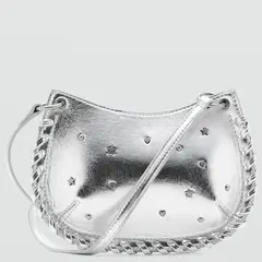 MANGO KIDS - Mini Bolso Tachas Estrellas Niña