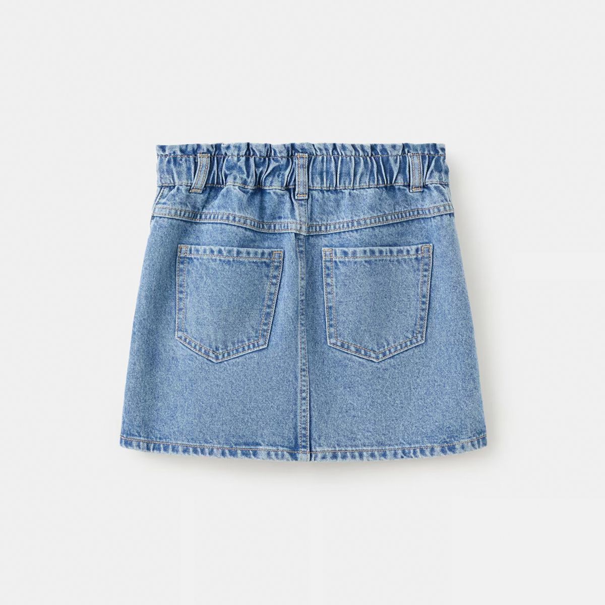 MANGO KIDS - Falda Corta Vaquera Niña Mango Kids