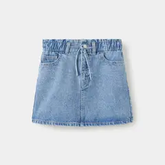 MANGO KIDS - Falda Corta Vaquera Niña