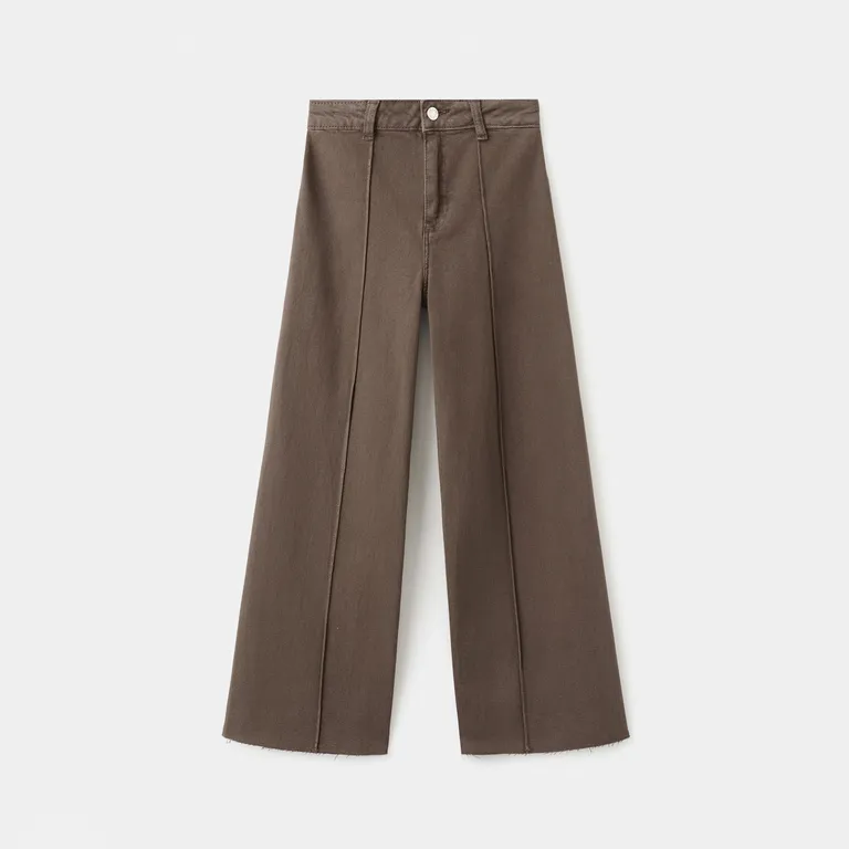 Jeans Culotte Costura Niña