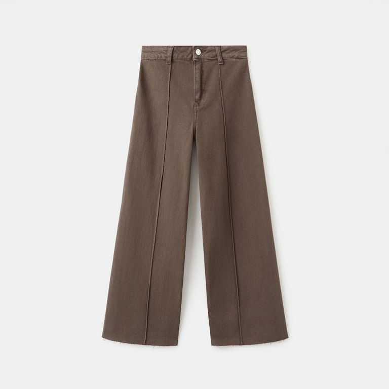 Jeans Culotte Costura Niña