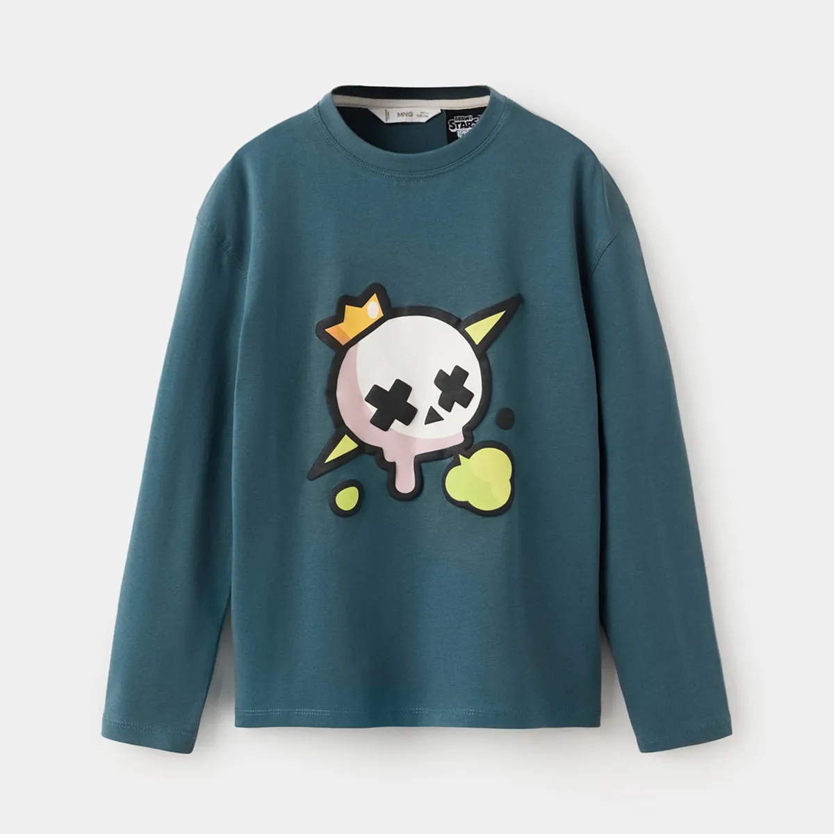 MANGO KIDS - Polera Brawl Stars Niño Mango Kids
