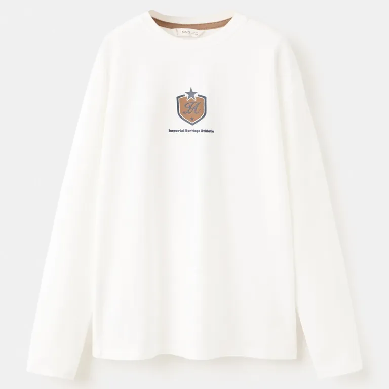 Polera Estampada Algodón Niño