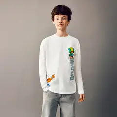 MANGO KIDS - Polera Brawl Stars Niño