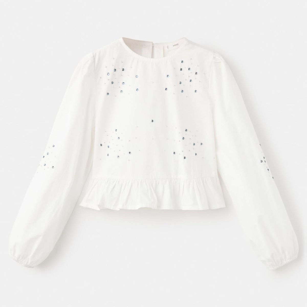 MANGO KIDS - Blusa Bordado Abalorios Niña Mango Kids