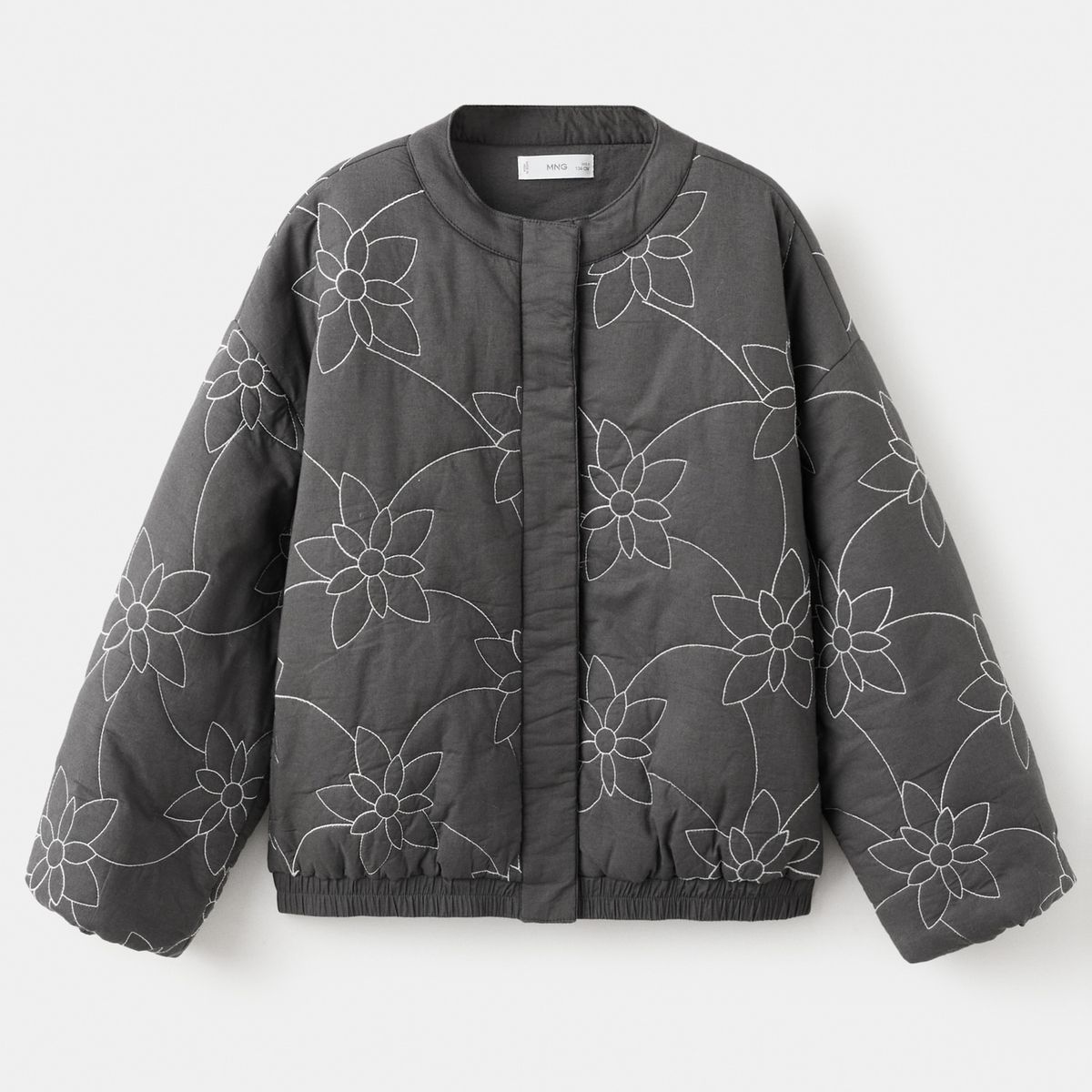 MANGO KIDS - Chaqueta Acolchada Bordada Niña Mango Kids