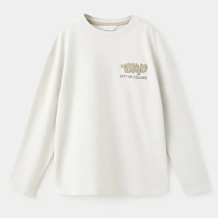 Polera Algodón Estampada Niño