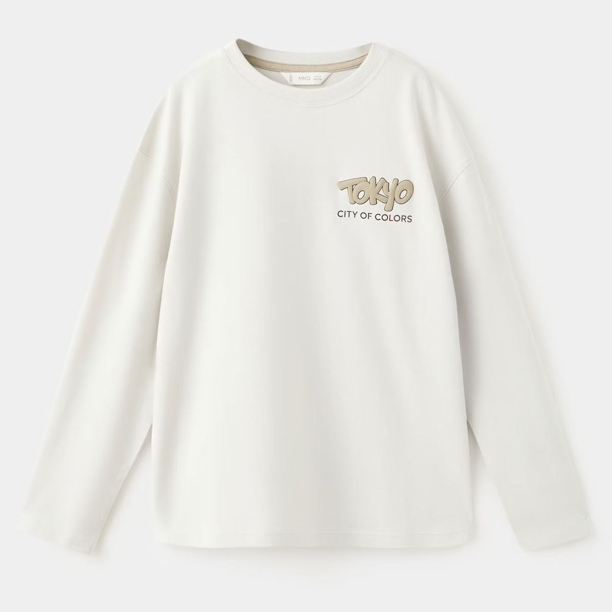 MANGO KIDS - Polera Algodón Estampada Niño Mango Kids