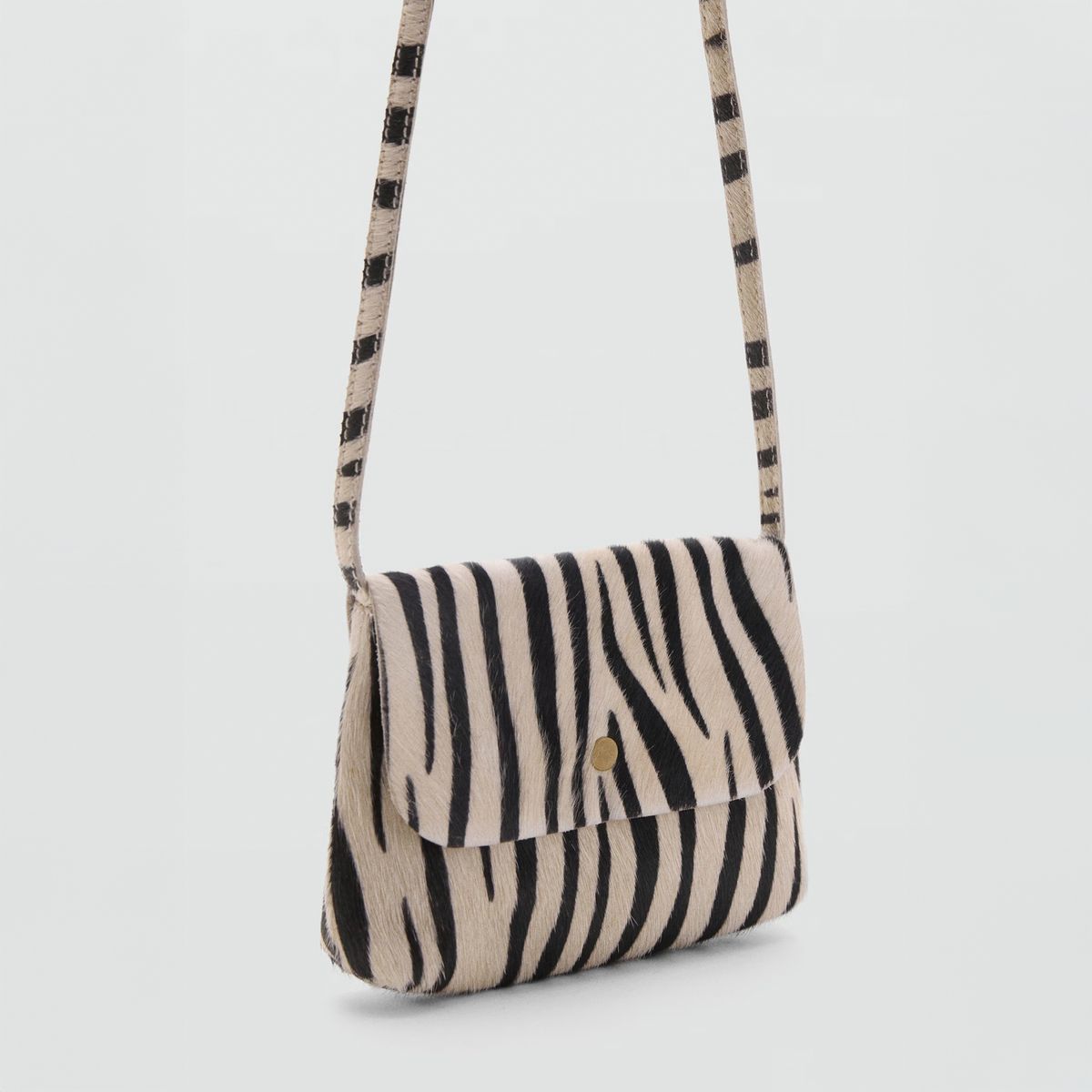 MANGO KIDS - Bolso Piel Animal Print Niña Mango Kids