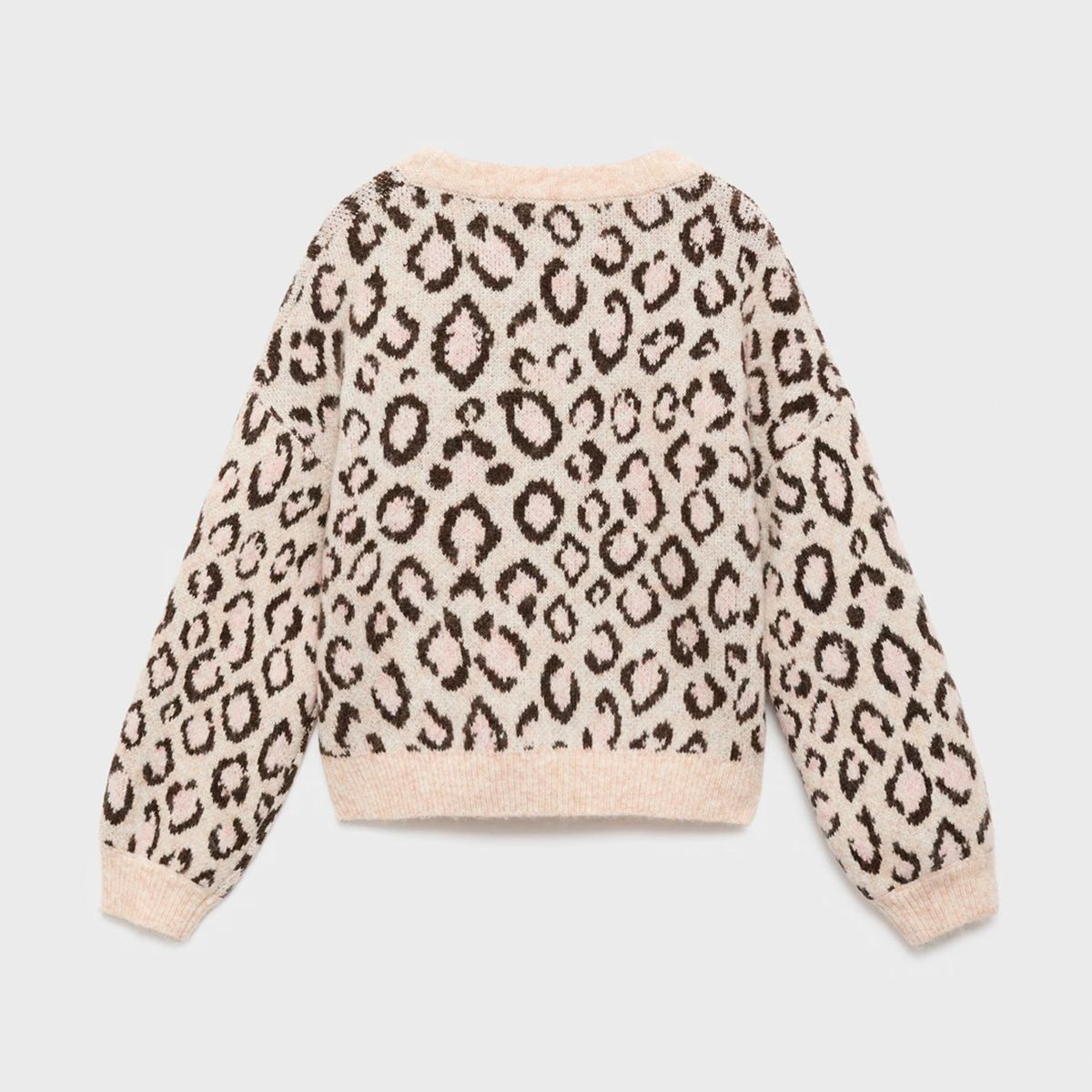 MANGO KIDS - Sweater Punto Leopardo Niña Mango Kids