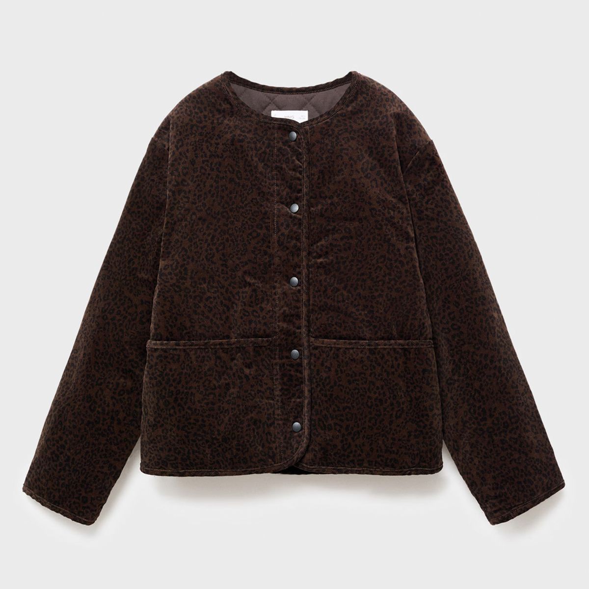 MANGO KIDS - Chaqueta Bomber Estampado Leopardo Niña Mango Kids