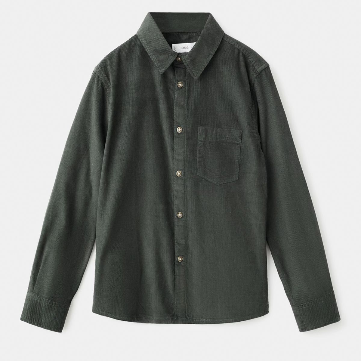 MANGO KIDS - Camisa Pana Regular Fit Niño Mango Kids