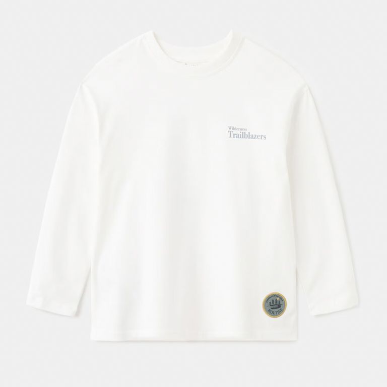 MANGO KIDS Polera Estampada Algodón Niño
