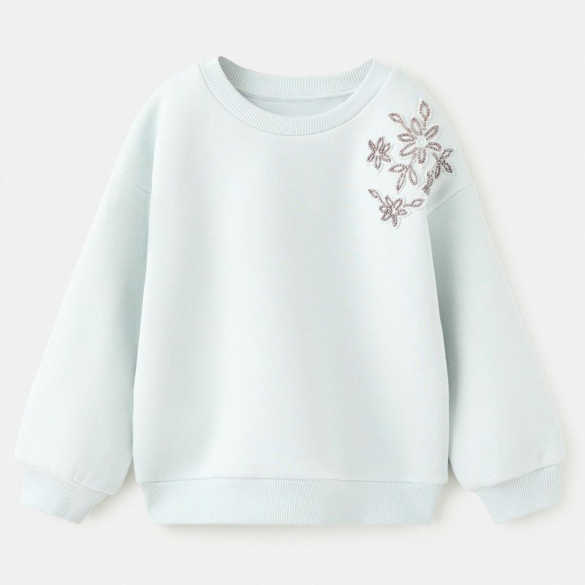 MANGO KIDS - Polerón Detalle Abalorios Bebé Niña Mango Kids