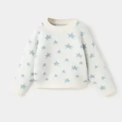 MANGO KIDS - Jersey Lurex Estrellas Bebé Niña