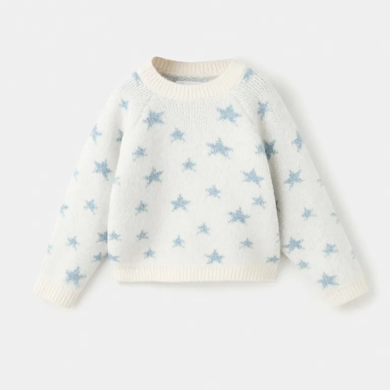 Jersey Lurex Estrellas Bebé Niña
