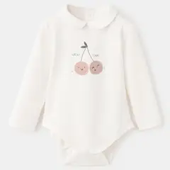 MANGO KIDS - Body Algodón Estampado Unisex Bebé