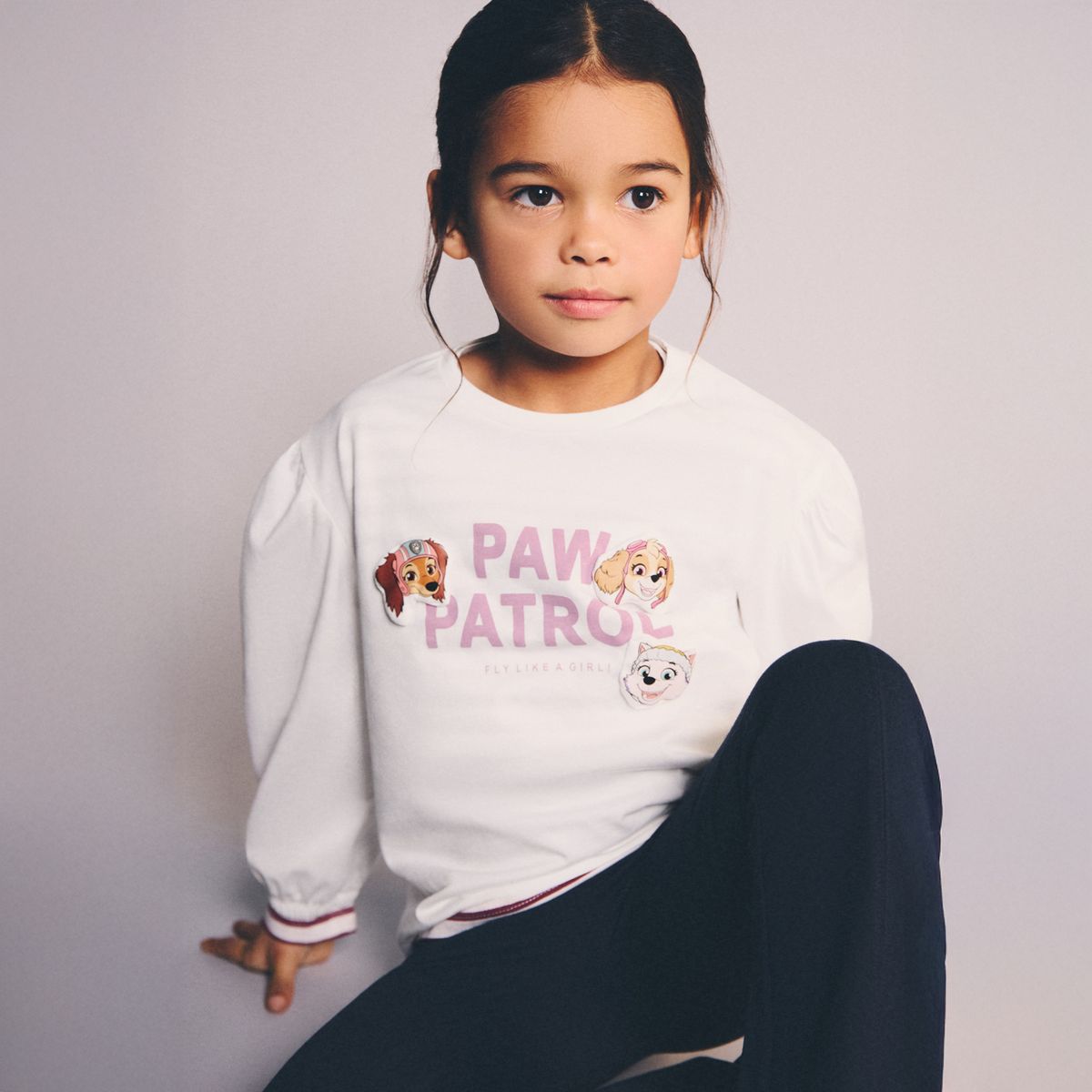 MANGO KIDS - Polera Patrulla Canina Bebé Niña Mango Kids