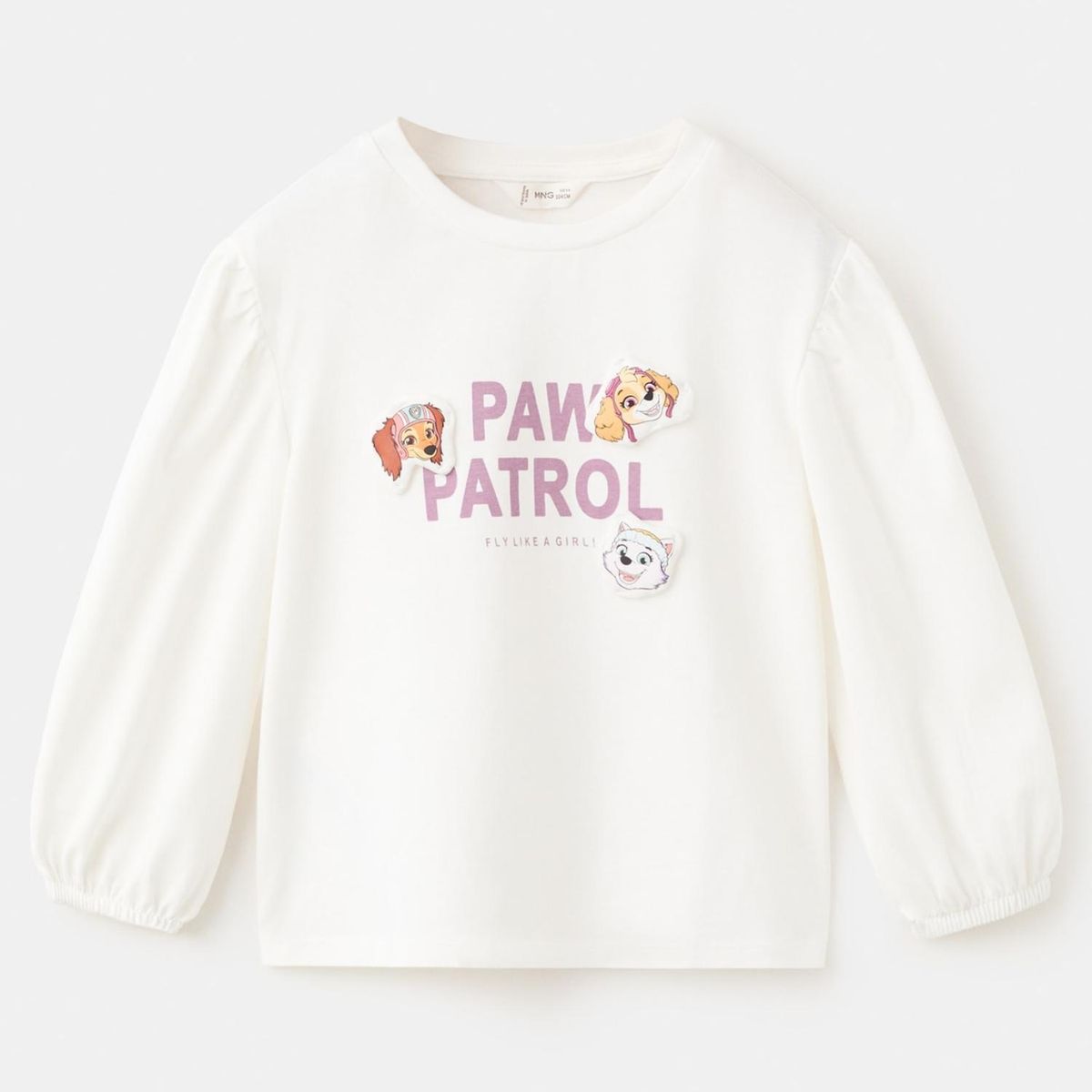 MANGO KIDS - Polera Patrulla Canina Bebé Niña Mango Kids