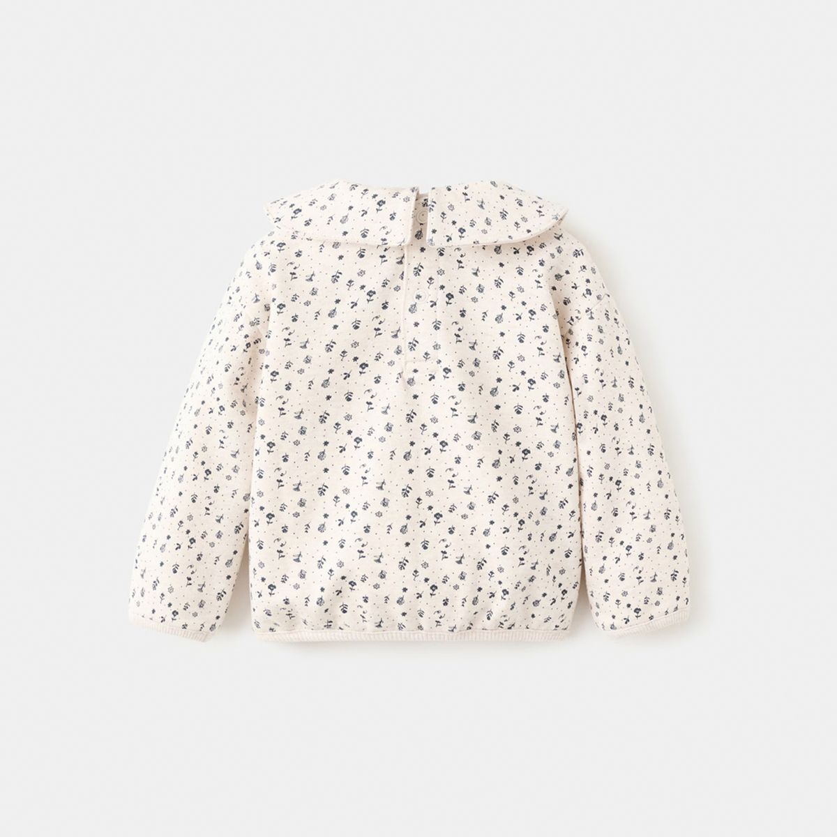 MANGO KIDS - Polerón Flores Cuello Bebé Unisex Bebé Mango Kids