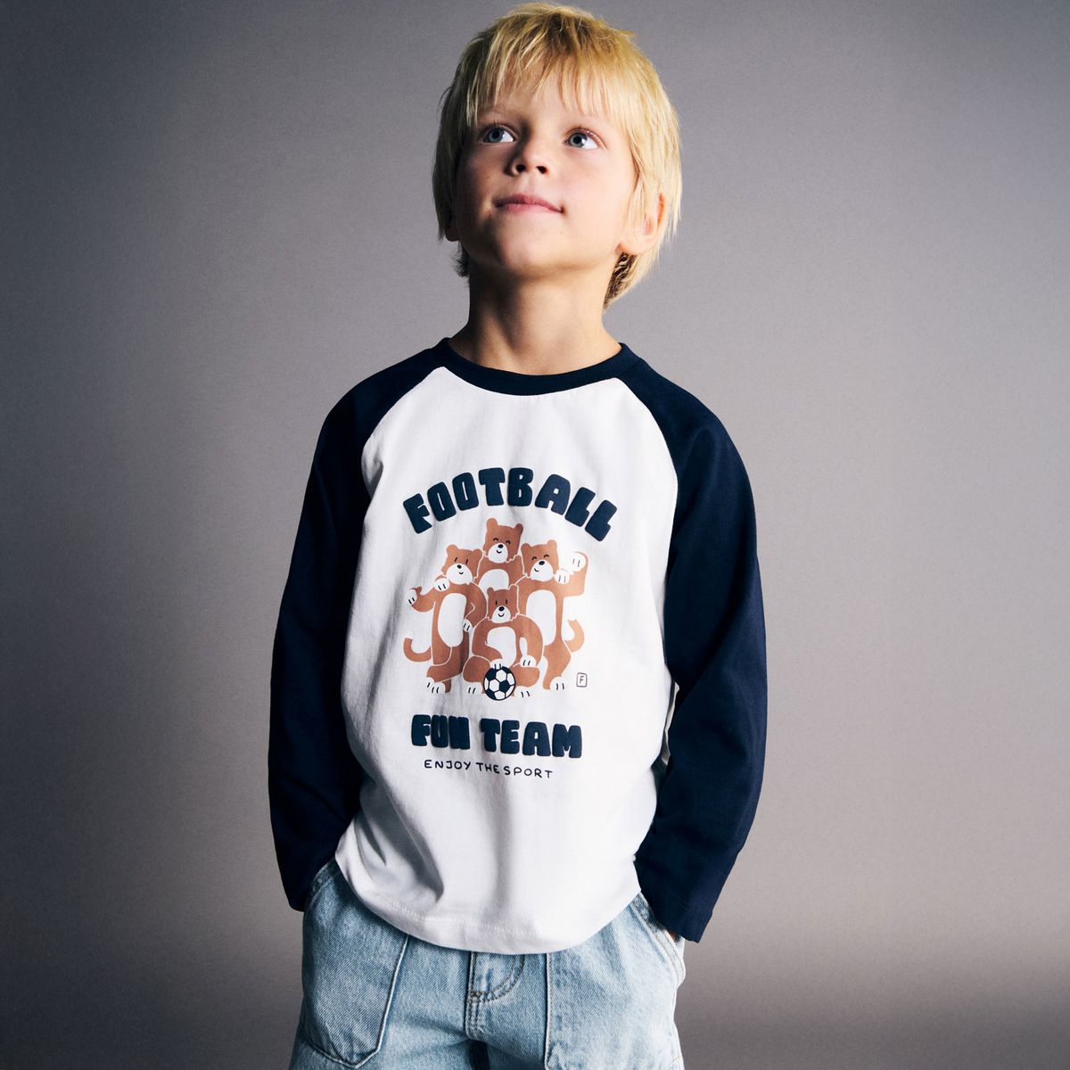 MANGO KIDS - Polera Algodón Estampada Bebé Niño Mango Kids