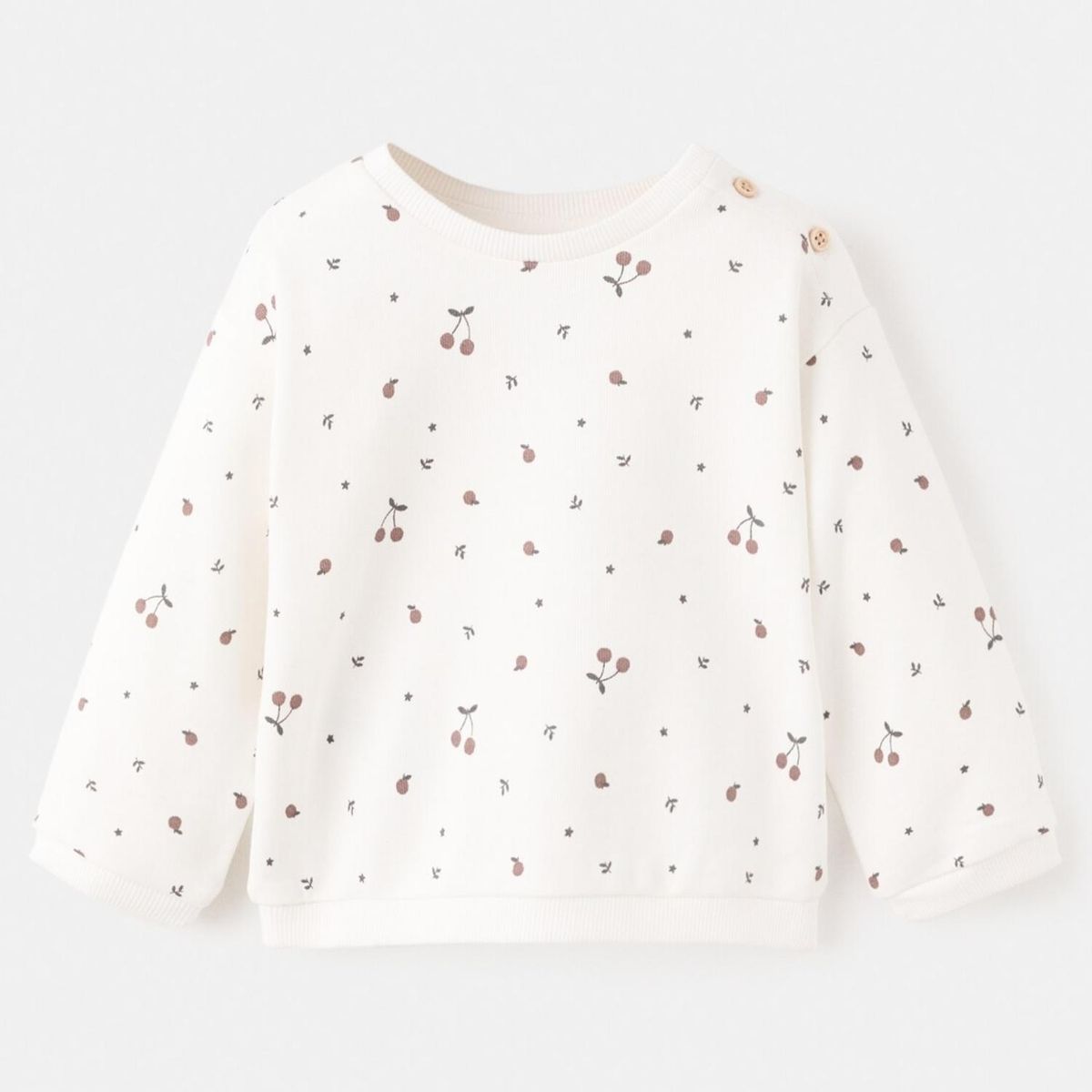 MANGO KIDS - Polerón Algodón Estampada Unisex Bebé Mango Kids