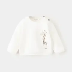 MANGO KIDS - Polerón Estampada Bolsillo Unisex Bebé