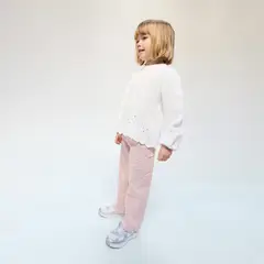 MANGO KIDS - Jeans Rectos Estrellas Bebé Niña