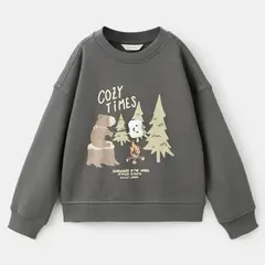 MANGO KIDS - Polerón Algodón Estampada Bebé Niño